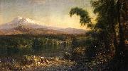 Frederic Edwin Church Figures in an Ecuadorian Landscape oil painting picture wholesale